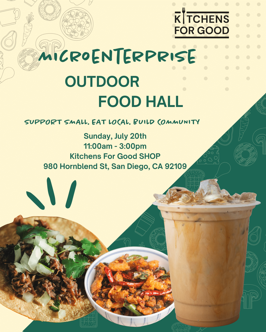 MICROENTERPRISE Outdoor Food Hall